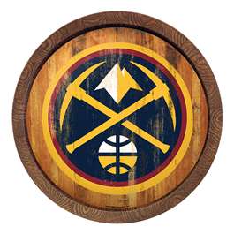 Denver Nuggets: "Faux" Barrel Top Sign