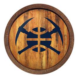 Denver Nuggets: Logo - "Faux" Barrel Top Sign