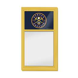 Denver Nuggets: Dry Erase Note Board