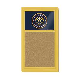 Denver Nuggets: Secondary Logo - Cork Note Board