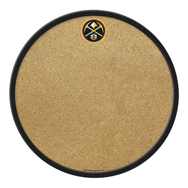 Denver Nuggets: Modern Disc Cork Board