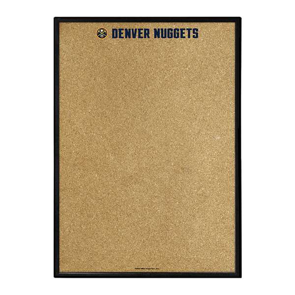 Denver Nuggets: Framed Corkboard