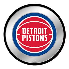 Detroit Pistons: Modern Disc Mirrored Wall Sign