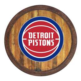 Detroit Pistons: "Faux" Barrel Top Sign