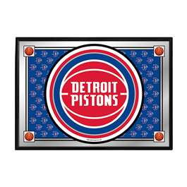 Detroit Pistons: Team Spirit - Framed Mirrored Wall Sign