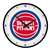 Detroit Pistons: Modern Disc Wall Clock