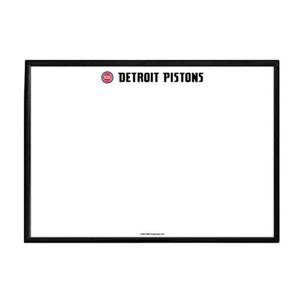 Detroit Pistons: Framed Dry Erase Wall Sign
