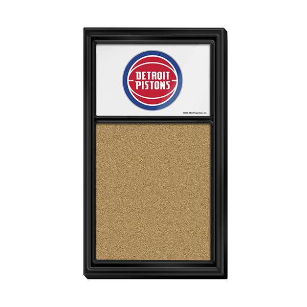 Detroit Pistons: Cork Note Board