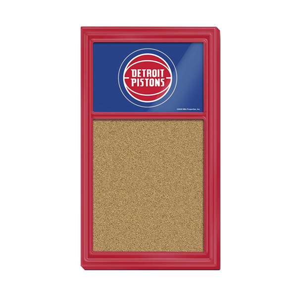 Detroit Pistons: Cork Note Board