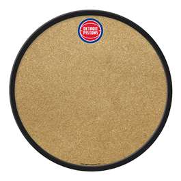 Detroit Pistons: Modern Disc Cork Board