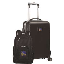 Golden State Warriors  Deluxe 2 Piece Backpack & Carry-On Set L104