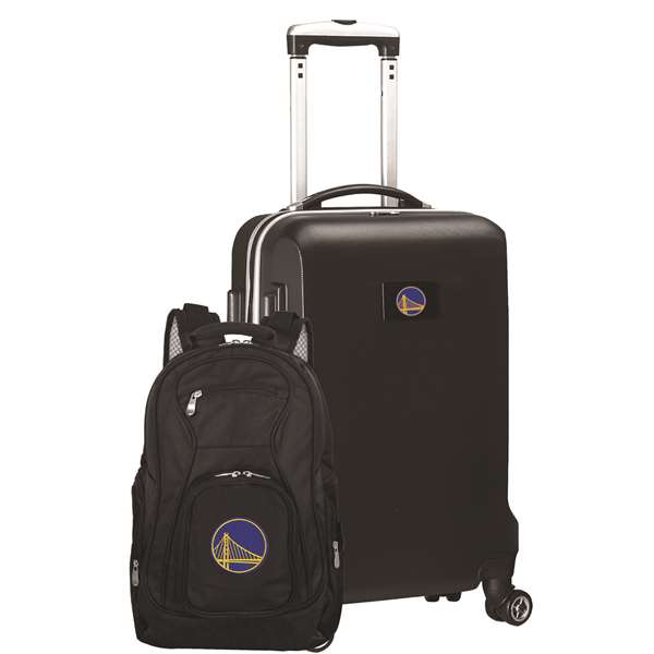 Golden State Warriors  Deluxe 2 Piece Backpack & Carry-On Set L104