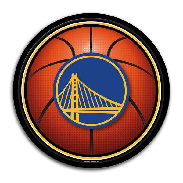 Golden State Warriors: Basketball - Modern Disc Wall Sign