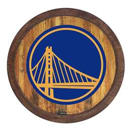 Golden State Warriors: "Faux" Barrel Top Sign
