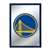 Golden State Warriors: Framed Mirrored Wall Sign