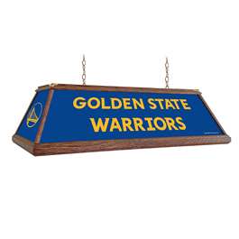 Golden State Warriors: Premium Wood Pool Table Light