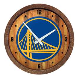 Golden State Warriors: "Faux" Barrel Top Clock