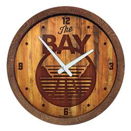 Golden State Warriors: Logo - "Faux" Barrel Top Clock