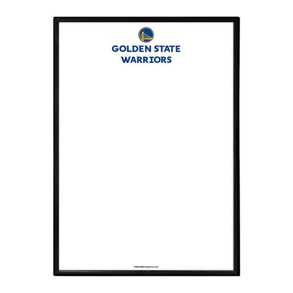 Golden State Warriors: Framed Dry Erase Wall Sign