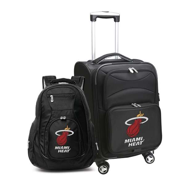 Miami Heat  2-Piece Backpack & Carry-On Set L102