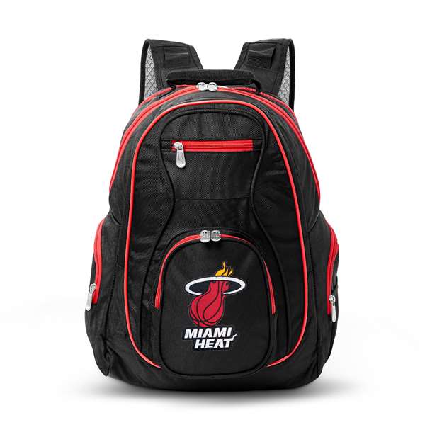 Miami Heat  19" Premium Backpack W/ Colored Trim L708