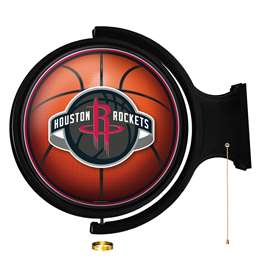 Houston Rockets: Basketball - Original Round Rotating Lighted Wall Sign    