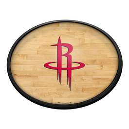 Houston Rockets: Oval Slimline Lighted Wall Sign