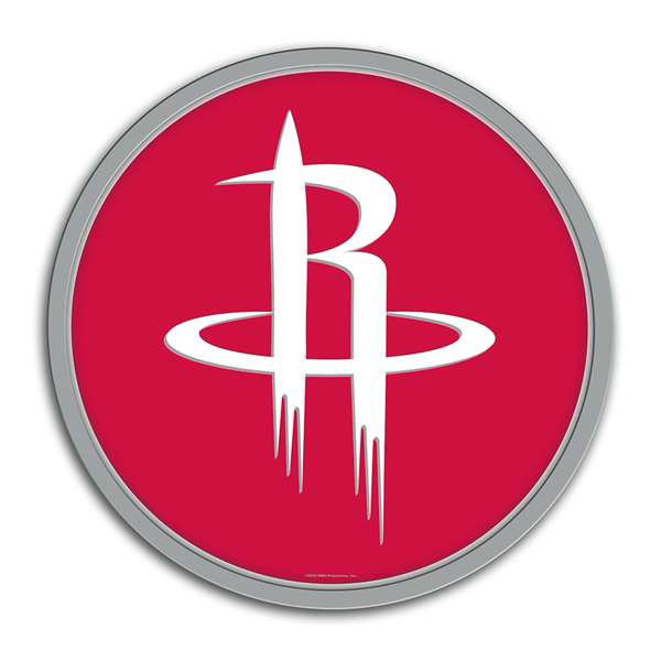 Houston Rockets: Modern Disc Wall Sign