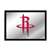 Houston Rockets: Framed Mirrored Wall Sign