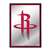 Houston Rockets: Framed Mirrored Wall Sign