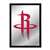 Houston Rockets: Framed Mirrored Wall Sign