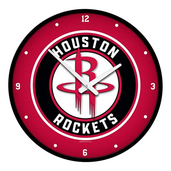 Houston Rockets: Modern Disc Wall Clock