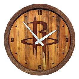 Houston Rockets: "Faux" Barrel Top Clock