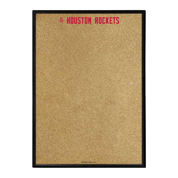 Houston Rockets: Framed Corkboard