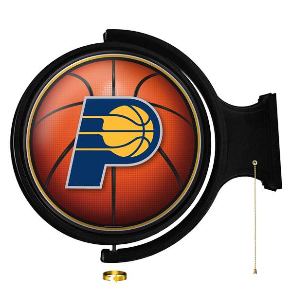 Indiana Pacers: Basketball - Original Round Rotating Lighted Wall Sign    