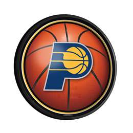 Indiana Pacers: Basketball - Round Slimline Lighted Wall Sign