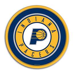 Indiana Pacers: Modern Disc Wall Sign