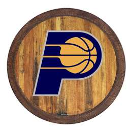 Indiana Pacers: "Faux" Barrel Top Sign