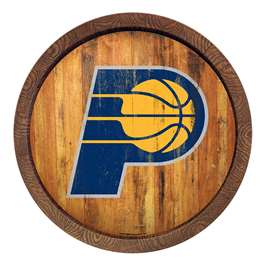 Indiana Pacers: "Faux" Barrel Top Sign