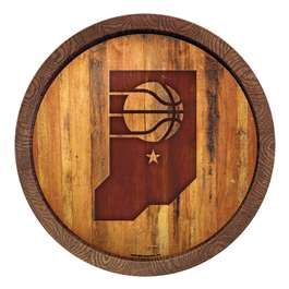 Indiana Pacers: Logo - "Faux" Barrel Top Sign