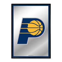 Indiana Pacers: Framed Mirrored Wall Sign