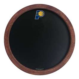 Indiana Pacers: "Faux" Barrel Framed Chalkboard