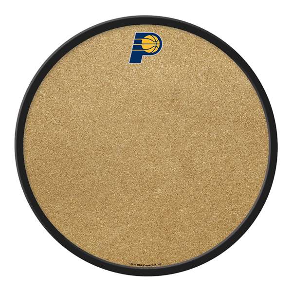 Indiana Pacers: Modern Disc Cork Board