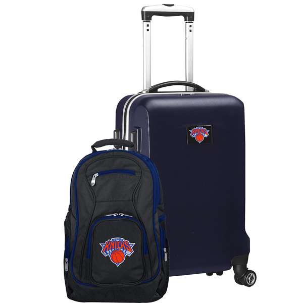 New York Knicks  Deluxe 2 Piece Backpack & Carry-On Set L104
