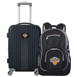 New York Knicks  Premium 2-Piece Backpack & Carry-On Set L108