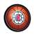 Los Angeles Clippers: Basketball - Round Slimline Lighted Wall Sign