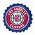 Los Angeles Clippers: Bottle Cap Wall Sign