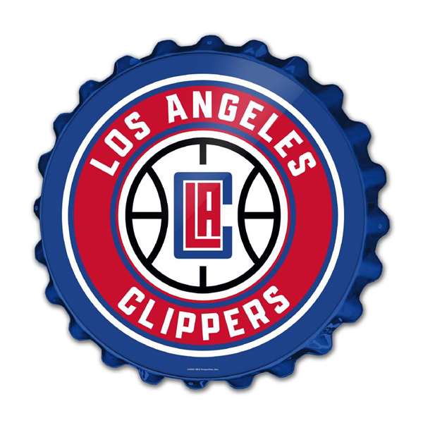 Los Angeles Clippers: Bottle Cap Wall Sign