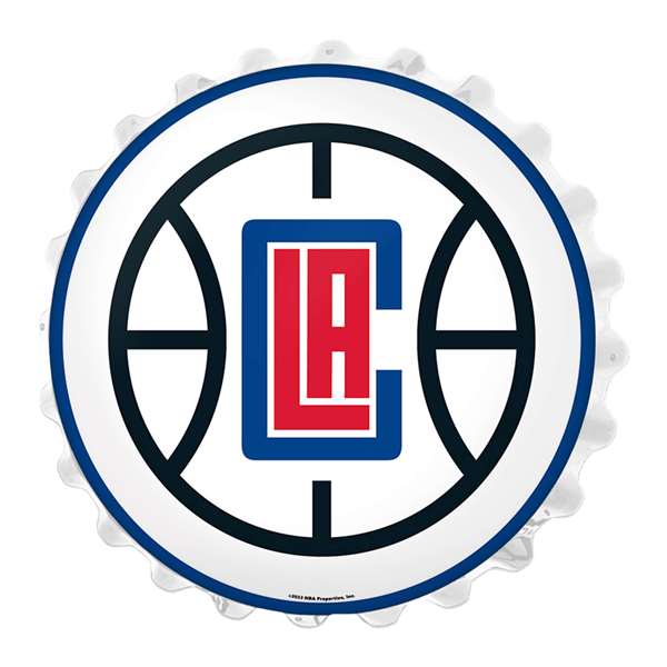 Los Angeles Clippers: Bottle Cap Wall Light