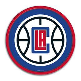 Los Angeles Clippers: Modern Disc Wall Sign